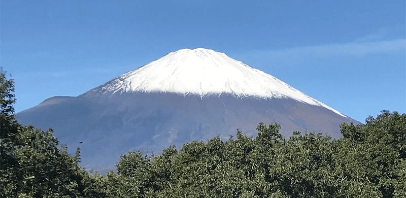 キリンの蒸留所がある静岡県の象徴富士山